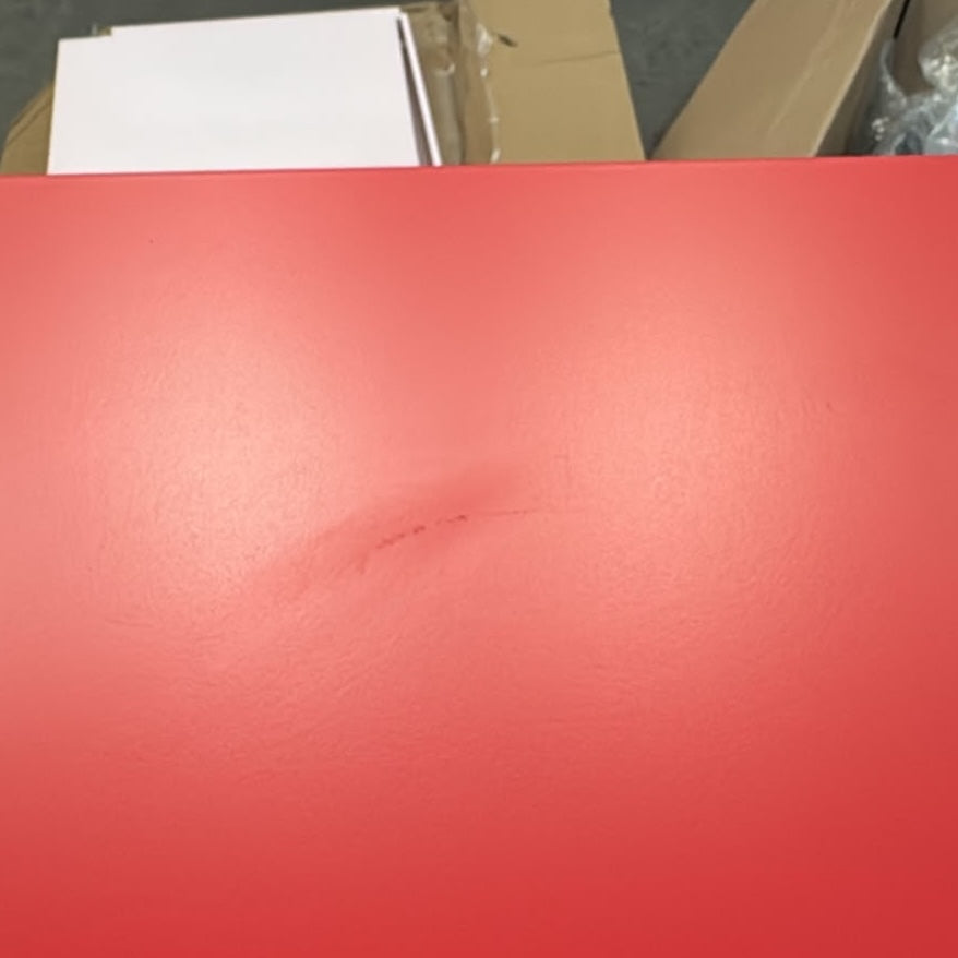 Sugar Cube Cabinet - Red Polka