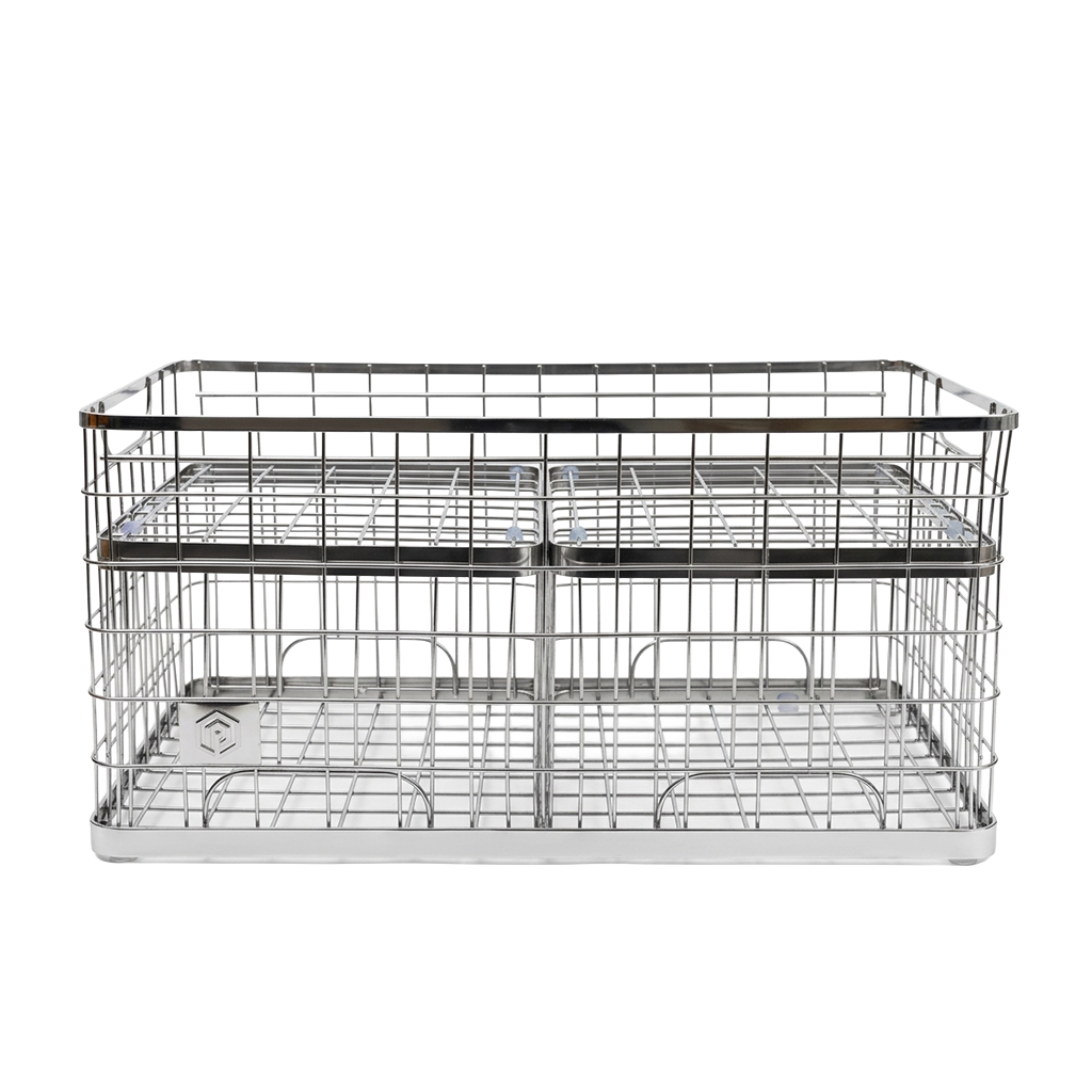 Crumpet 3-Pack Baskets - Stainless Steel
