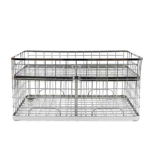 Crumpet 3-Pack Baskets - Stainless Steel