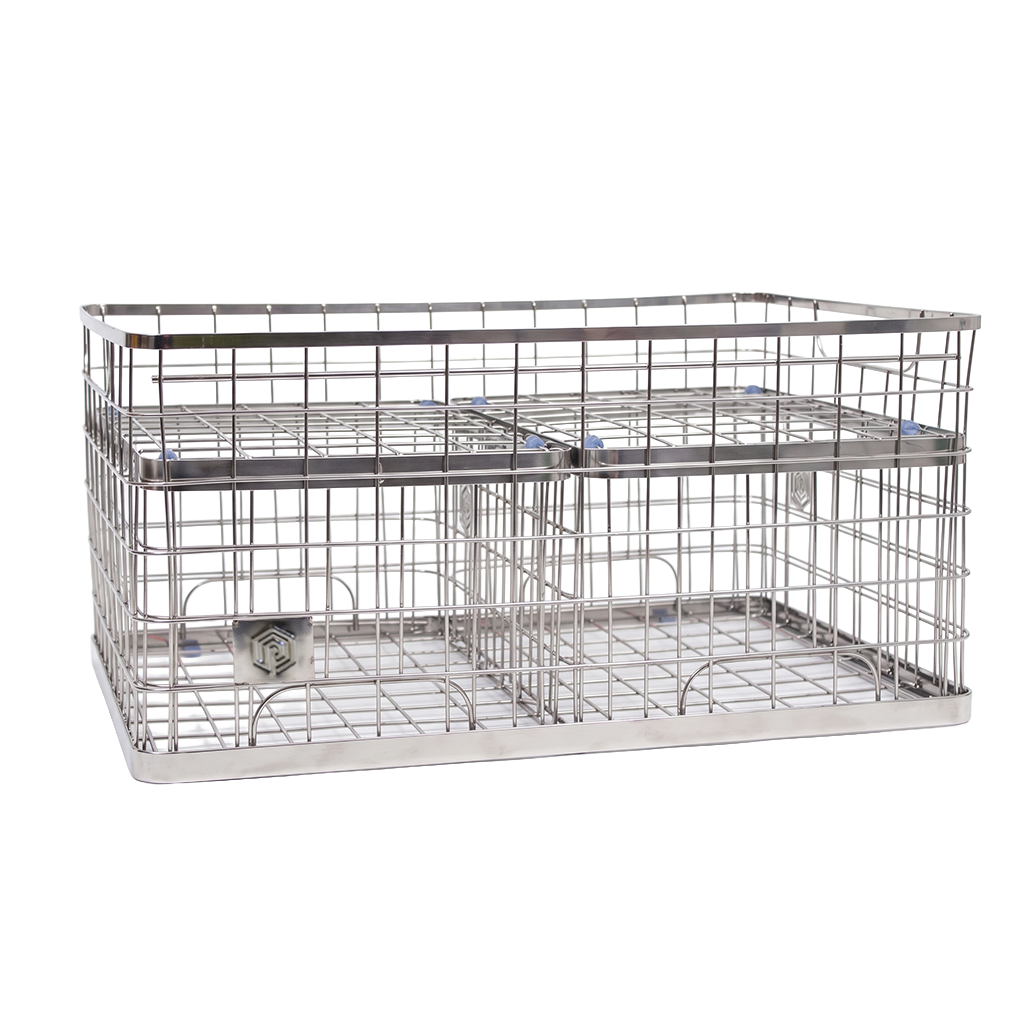 Crumpet 3-Pack Baskets - Stainless Steel