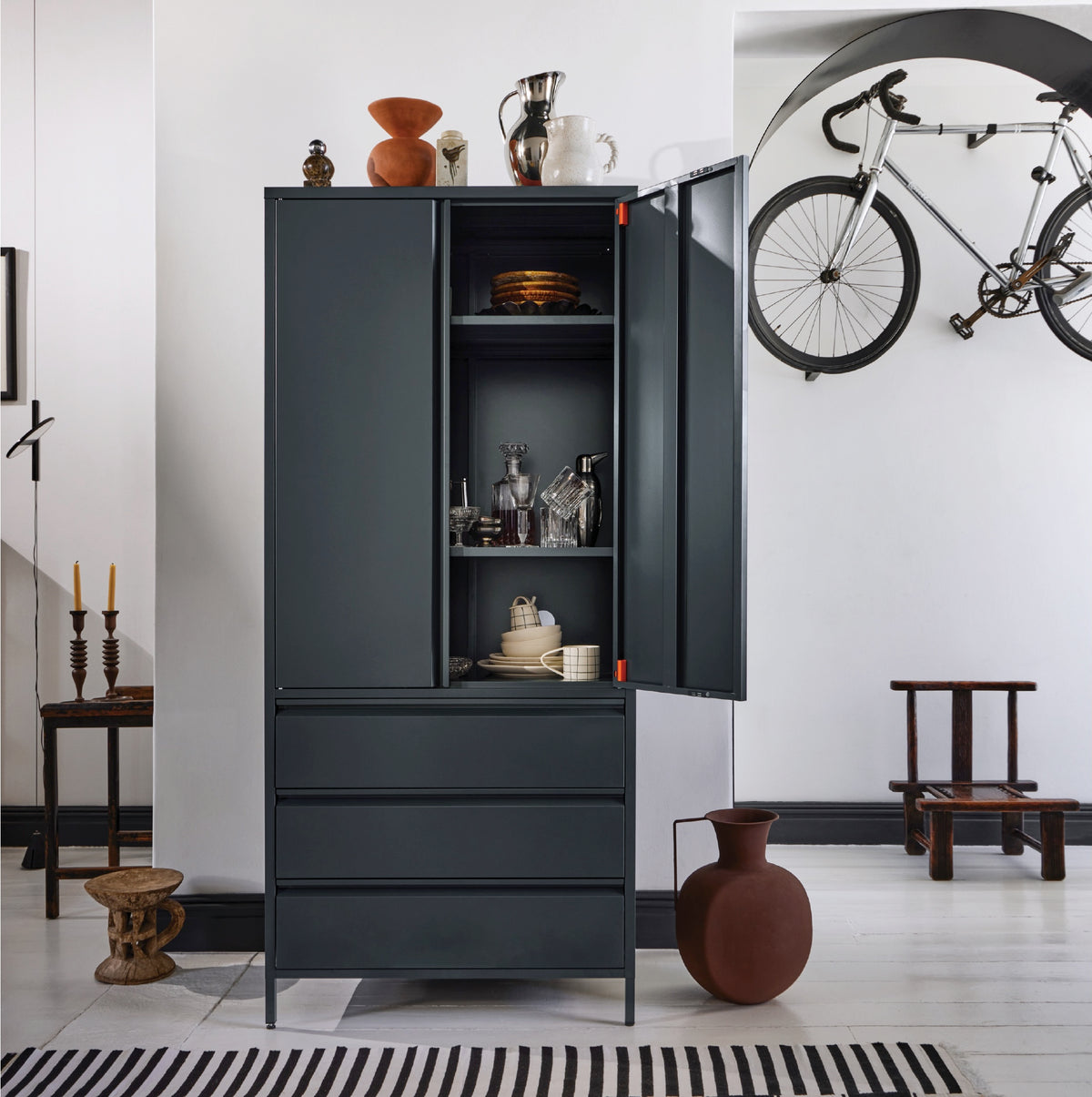 Bon Bon Double Locker - Dark Flint