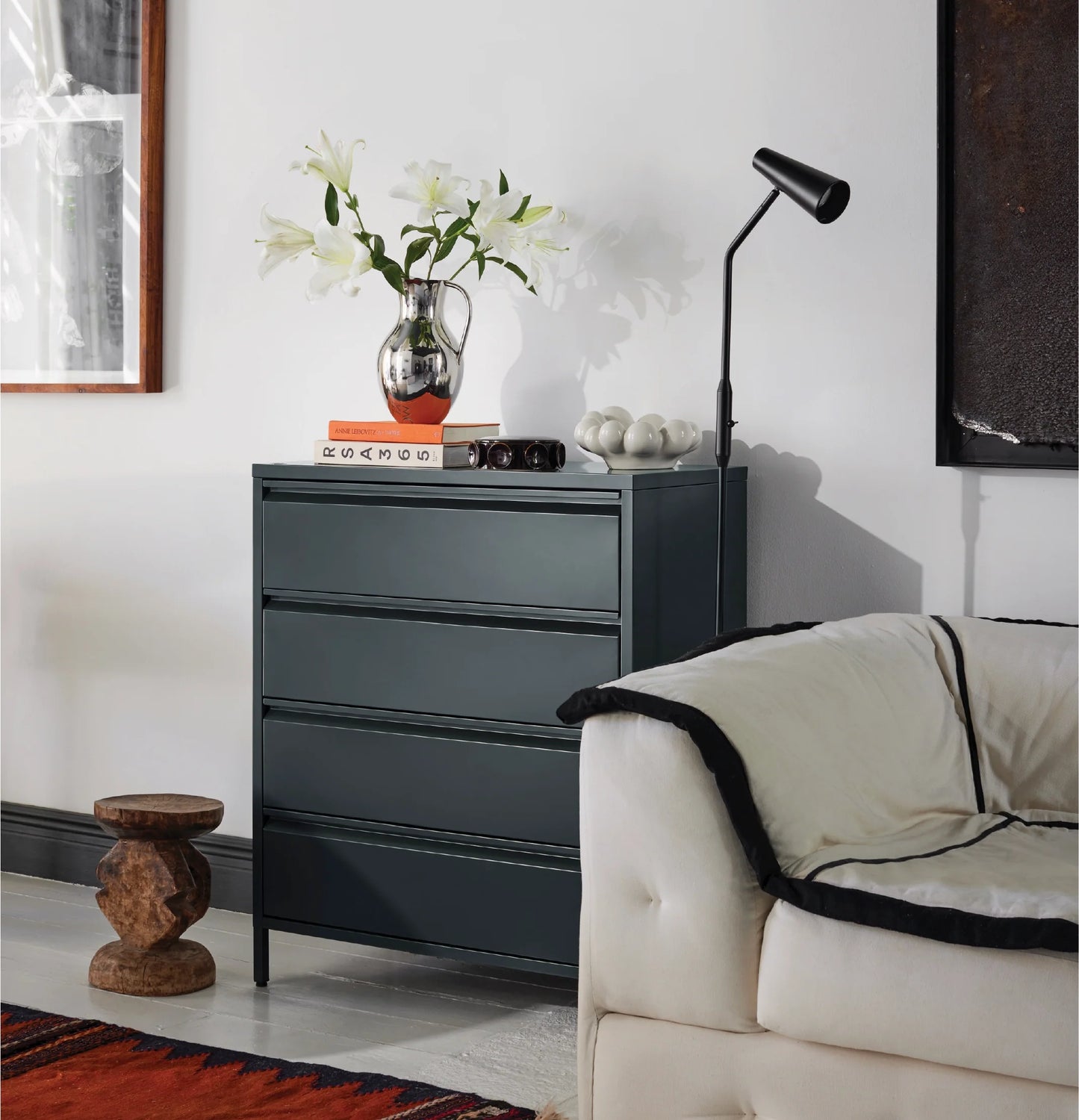 Bon Bon Chest of Drawers - Dark Flint