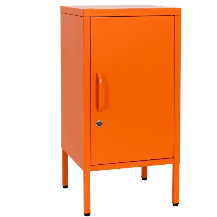 Sugar Cube Side Table - Soda Pop Orange